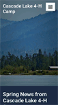 Mobile Screenshot of cascadelake4hcamp.com